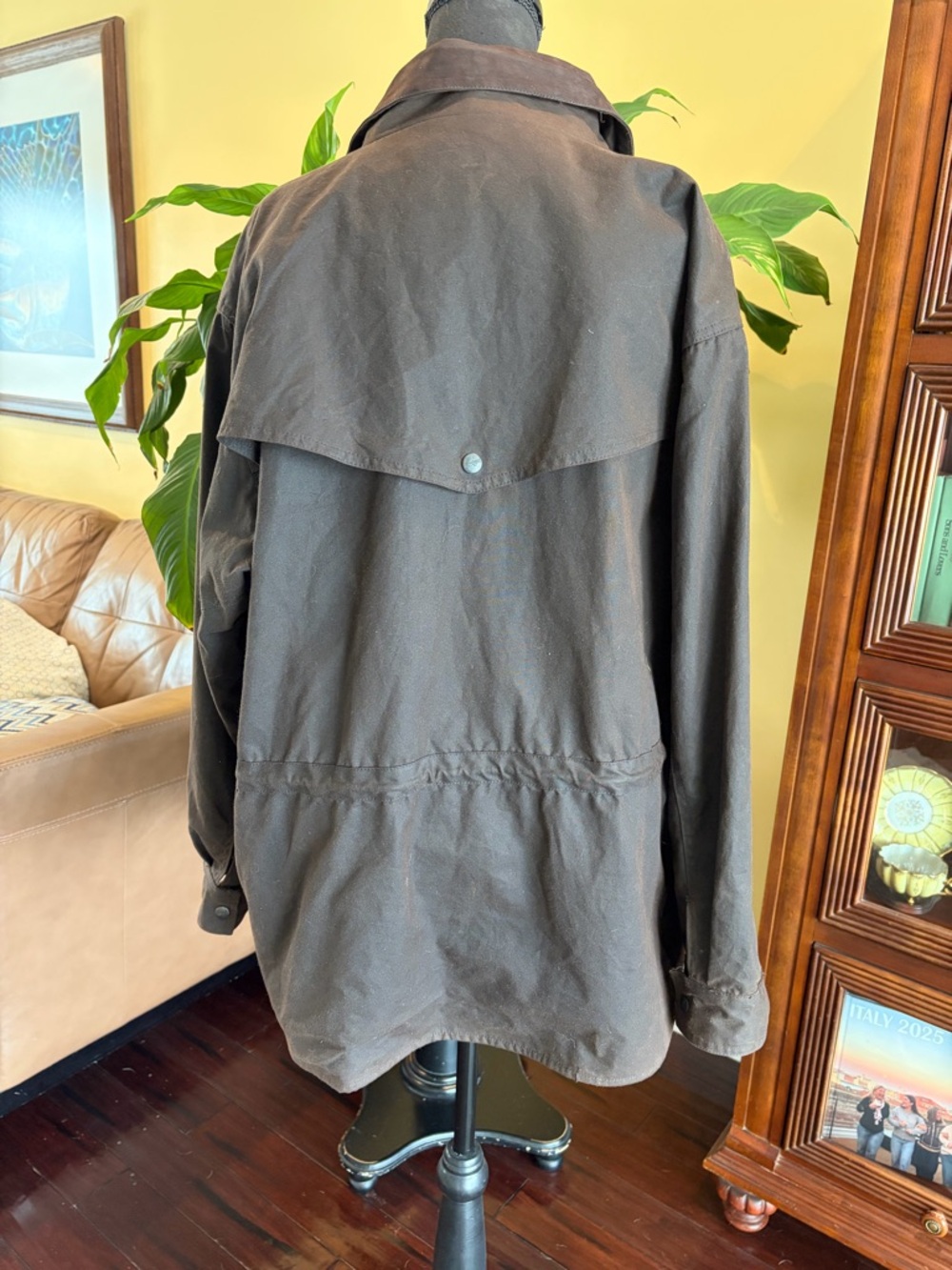 Foxfire Outback Trail “Aussie Pathfinder” Jacket, Waxed Oilskin - Size Large. View 4